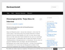 Tablet Screenshot of denkwerkstattblog.net